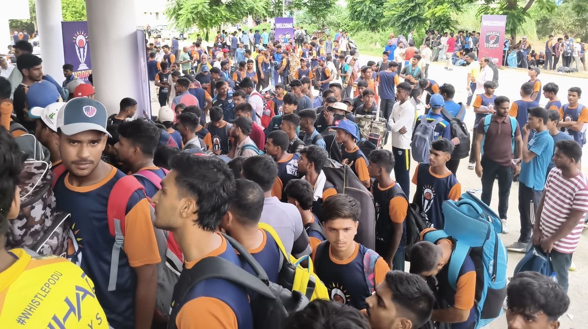 Ayodhya Premier League trials: 700 players show their mettle