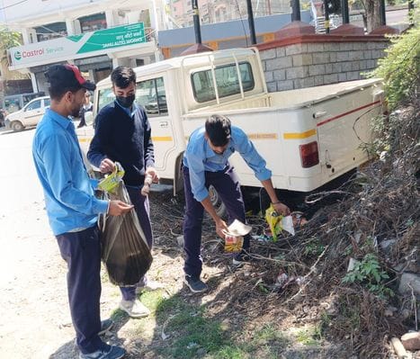 Cleanliness is Service program launched from ITI Reckong Peo