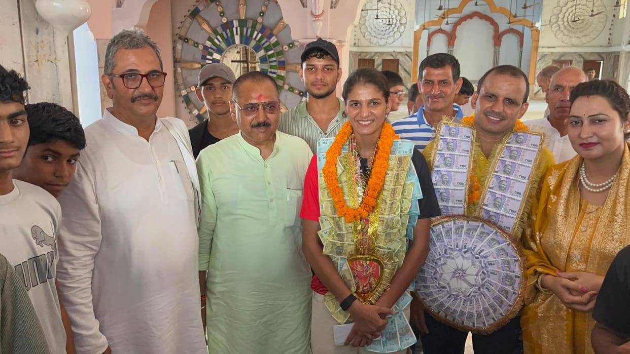 The main goal is to win a medal for the country in the 2028 Olympics: Jasmine Lamboria