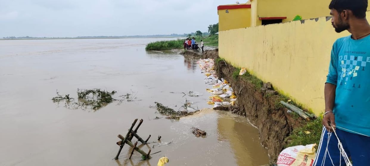 There is no relief from erosion, difficulties increase in the villages