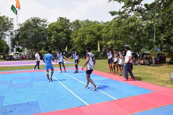 Mahendragarh secured first place in the men's category of Kabaddi