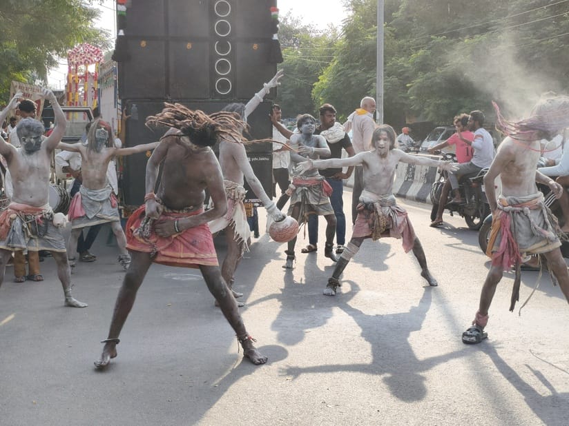 Procession taken out on Vishwakarma Jayanti