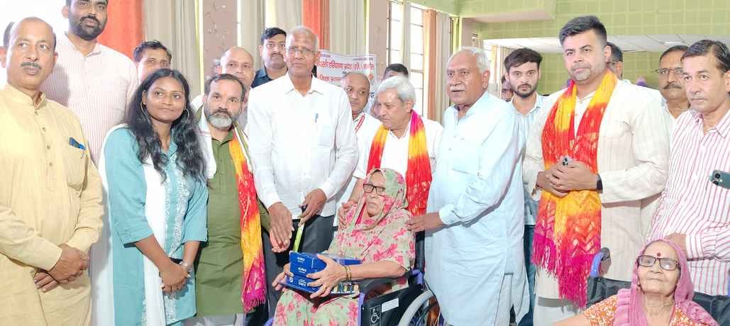 Assistive devices distributed to 200 senior citizens and disabled persons
