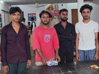 Four members of a terror-spreading Sanki gang arrested