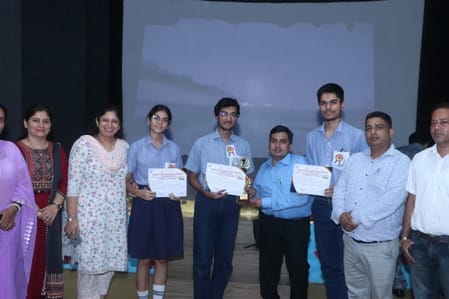 For the attention of Rohtak and Jhajjar... Karnal team wins the science quiz