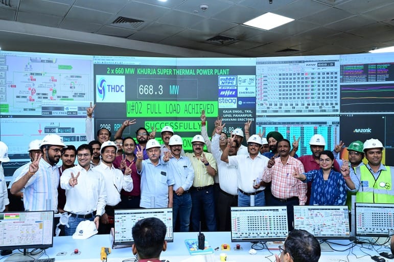 Full load trial of second unit of Khurja Super Thermal Power Plant completed, will be operational soon