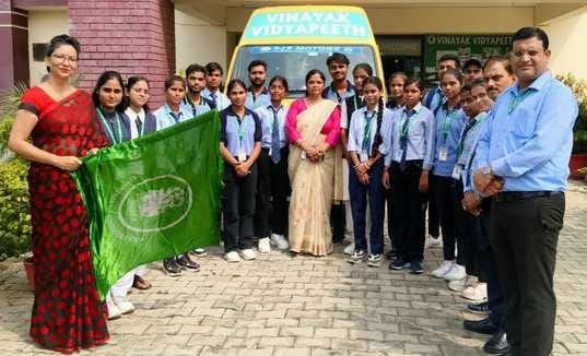 Educational tour by students