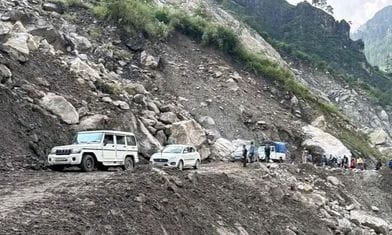 NH-5 closed for 14 hours due to landslide in Nigulsari