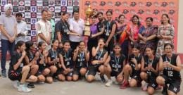 Gautam Buddha Nagar won the trophy in the state-level basketball competition