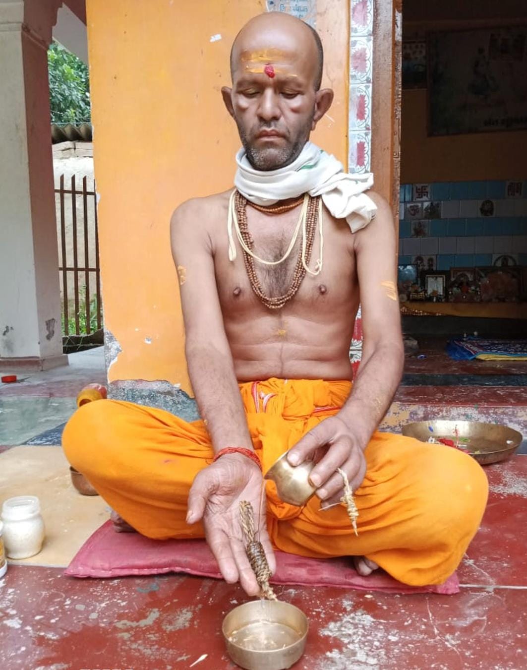 Performing Shraddha of ancestors on Ekadashi and praying for happiness