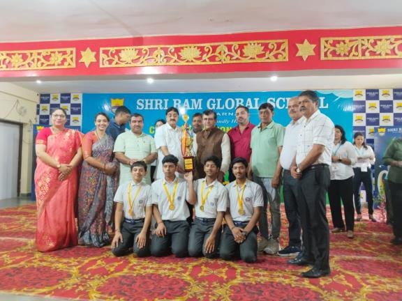 Athletes won medals in CBSE National Yogasana Competition