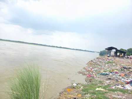 Floodwaters reached coastal areas