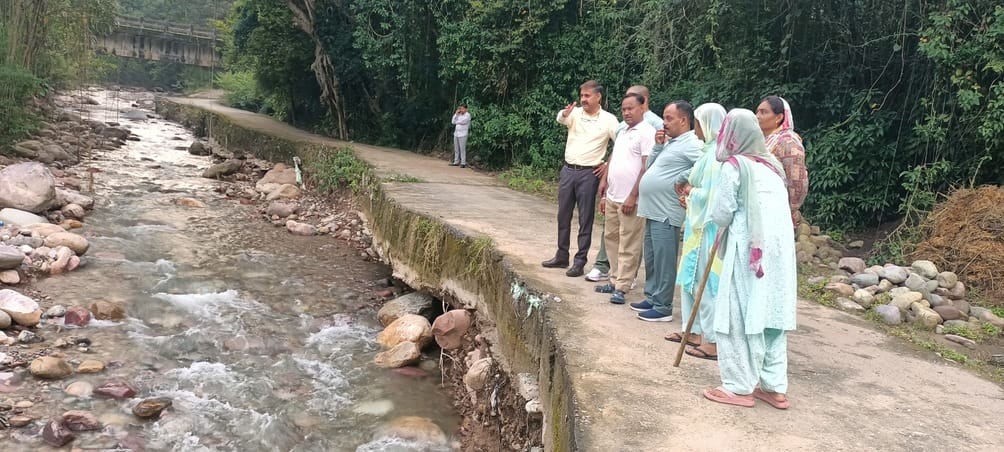 MLA Pawan Kajal visited Dehriyan