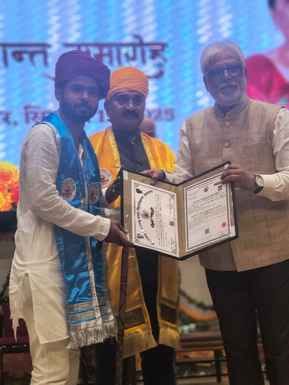 Convocation Ceremony: Shubham honored with Silver Medal