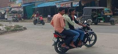4000 bikes challaned for not wearing helmets in 19 days, still not obeying