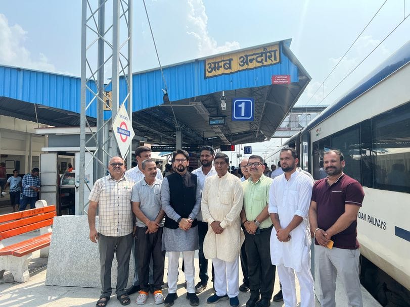 PM and Railway Minister to inaugurate Amb-Andaura renovated station