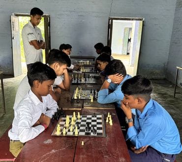Yash, Abhay, Yuvraj, Azam and Subhash won the chess match.