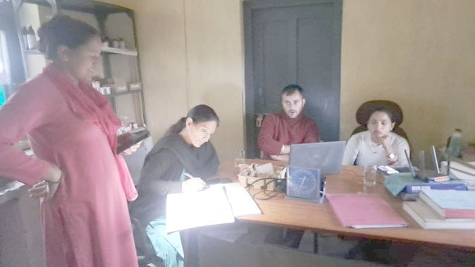 The darkness of chaos... flashlight examinations and X-rays