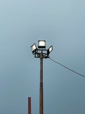 Streetlights remain on even during the day, many are out of order.