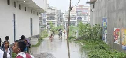 Two days of rain has troubled the population of 5,000 in two villages.