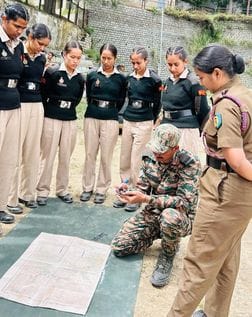 Training camp at Devraj Negi Sports Stadium, Kalpa