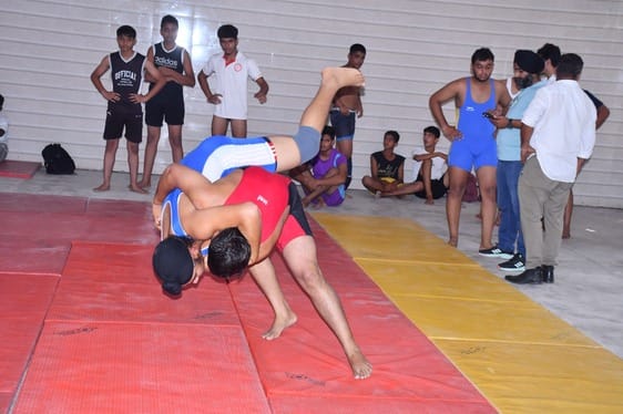 Jammu rural players dominate wrestling