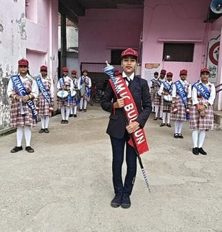 Girls of Kedarnath Women's Inter College first in pipe band