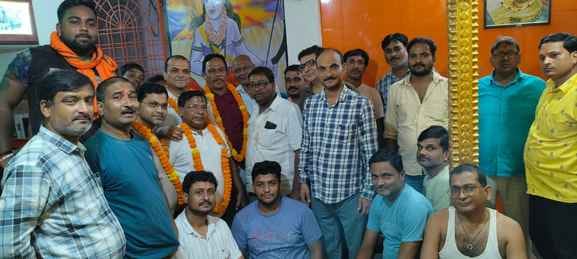 Vijay was elected president of Shankar Dal Bharat Milap Committee.