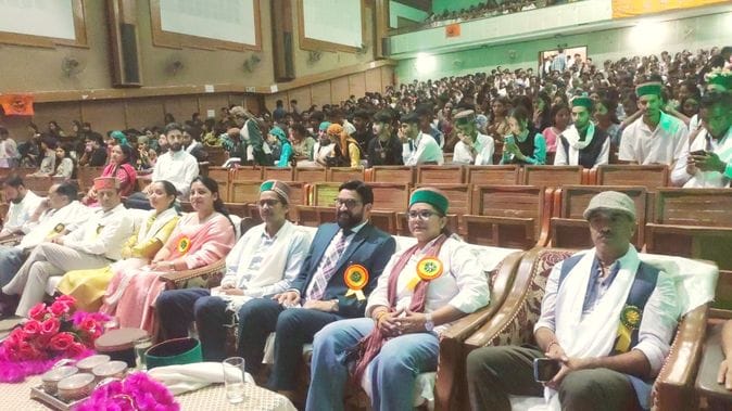ABVP organized a felicitation ceremony