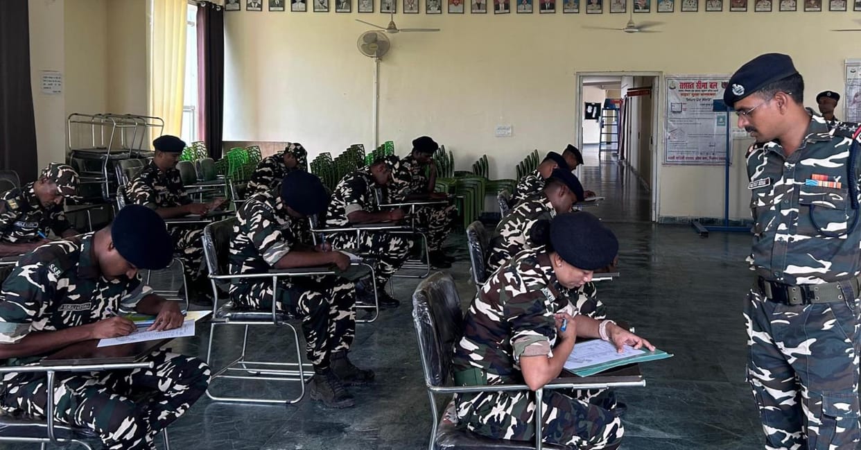 SSB jawans participated in the competition
