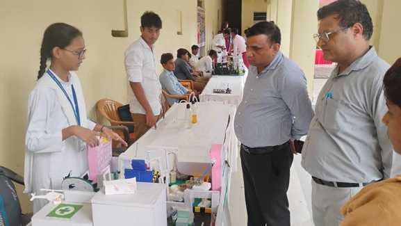 Seven children's models were selected at the divisional level.