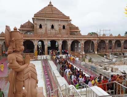 One lakh devotees will be able to circumambulate the Ram temple simultaneously in Ayodhya.