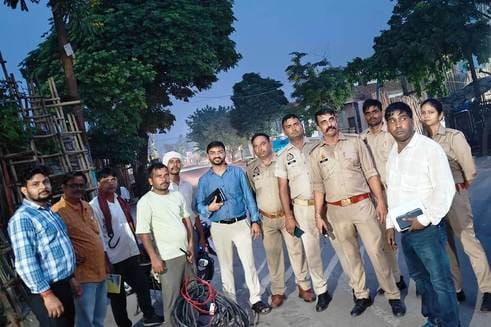 Morning raid on electricity theft, theft found in dona machine and dairy