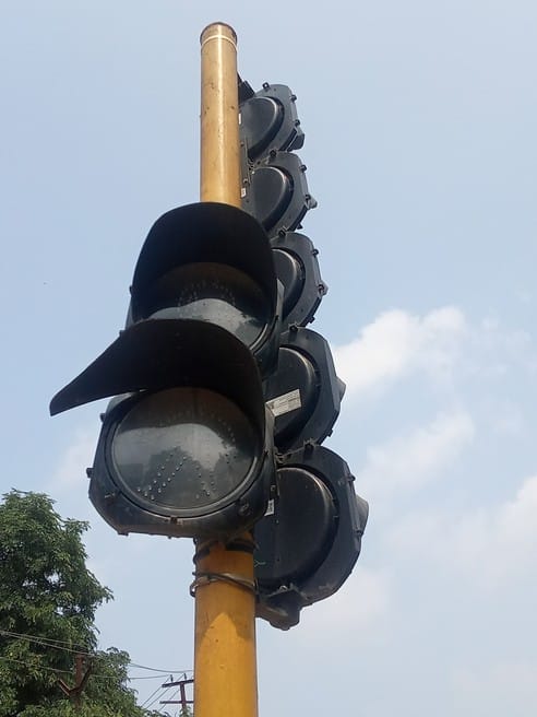 Baghpat: Lights installed on National Highway, Rashtra Vandana Chowk and Gauripur Mor