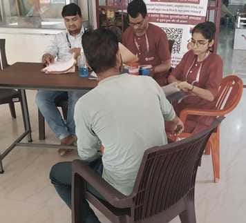 30 people underwent health check-up at the camp.