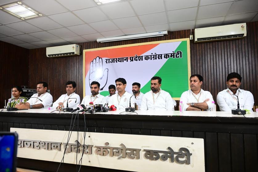 Jaipur News Youth Congress President Udai Bhanu Makes Major Statement Says Vote Theft Is Means of Forming Govt
