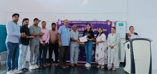 Neha is first in quiz and Kaafi in musical instrument