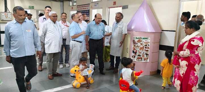 Inauguration of toy room in the OPD of Pediatrics Department