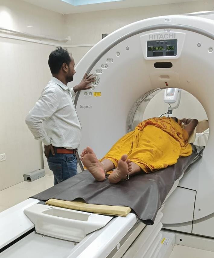 CT scan machine repaired, patients get relief