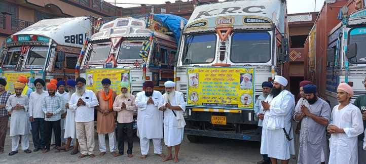 Relief material sent to flood victims of Punjab