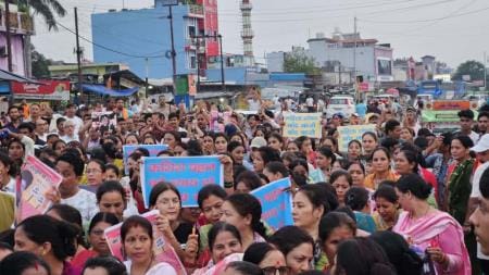 Candle march held to get justice for Ladli