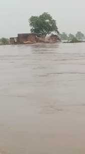 Thata's hut is submerged in the Ganges, Dilip's hut is in danger