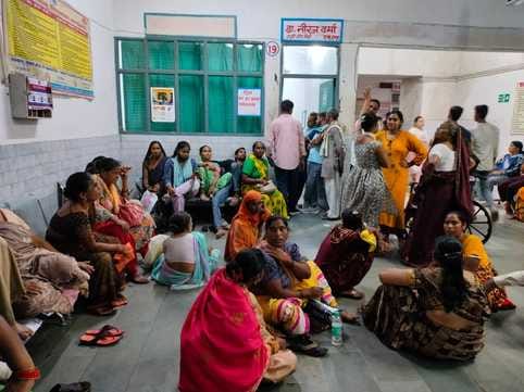Doctors were not found in the OPD, patients were lost