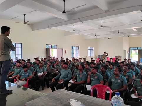 Nature guides were trained to provide better guidance to tourists.
