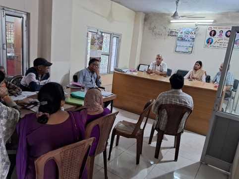 On the first day, 20 people each got their verification done in ward number one and two.