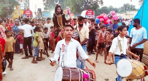 Puwaiyan's Ramlila fair begins with Shiva procession