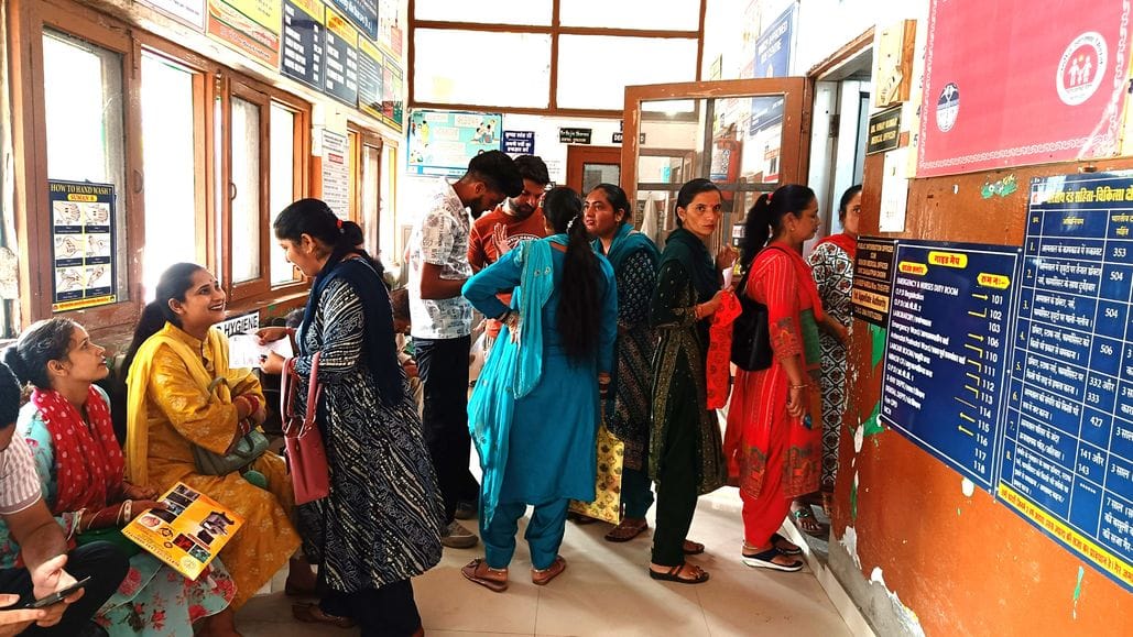 Daulatpur Hospital sees a rush of women seeking treatment