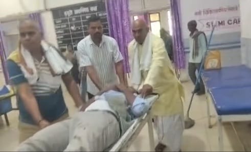 Two injured in road accident, former MLA rushed them to hospital