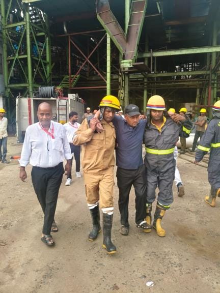 Disaster rescue arrangements tested through mock drill