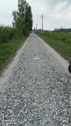 Todarpur-Dinnagar link road washed away in flood, 400 meters of road damaged